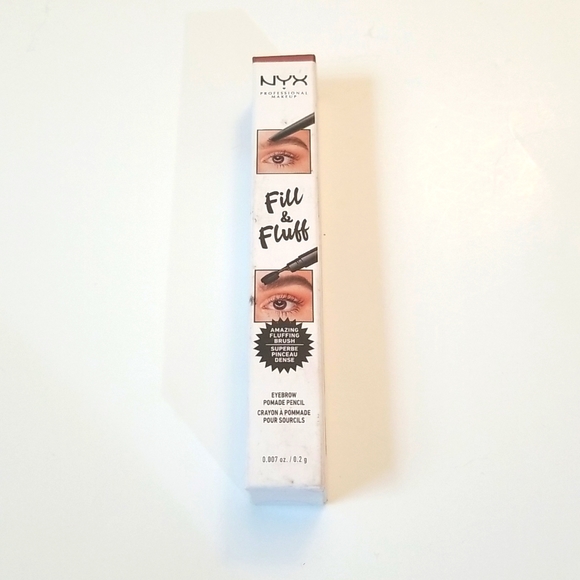NYX Professional Makeup Fill & Fluff Auburn Eyebrow Pomade Pencil - Picture 2 of 6